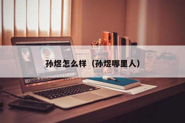 孙煜怎么样（孙煜哪里人）